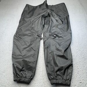 Joe Rocket Pants Mens XL Black Motorcycle Rain Overpants Riding Gear